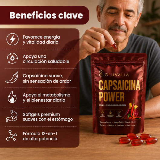 GLUVALIA - Capsaicina Power