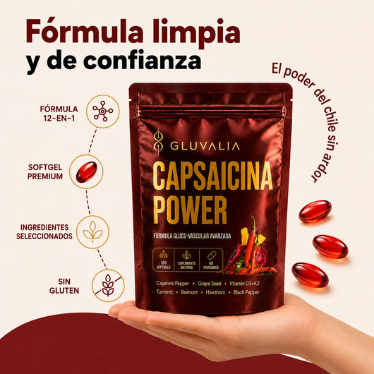 GLUVALIA - Capsaicina Power