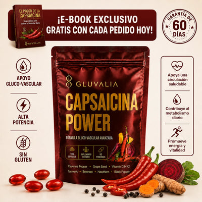 GLUVALIA - Capsaicina Power