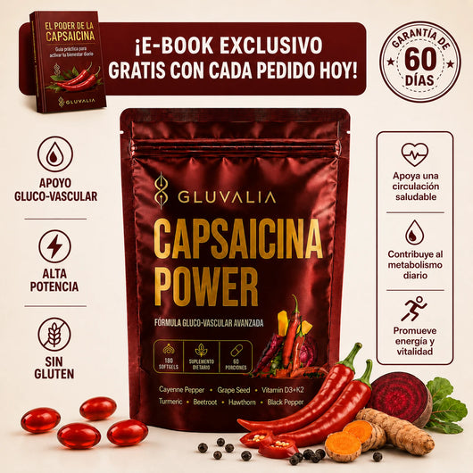 GLUVALIA - Capsaicina Power