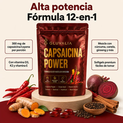 GLUVALIA - Capsaicina Power