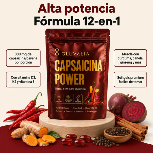 GLUVALIA - Capsaicina Power