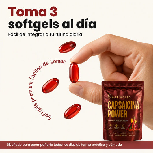GLUVALIA - Capsaicina Power