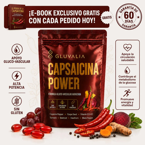 GLUVALIA - Capsaicina Power