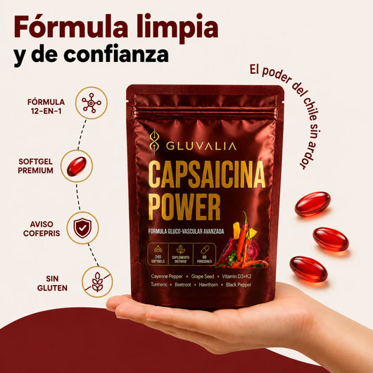 GLUVALIA - Capsaicina Power