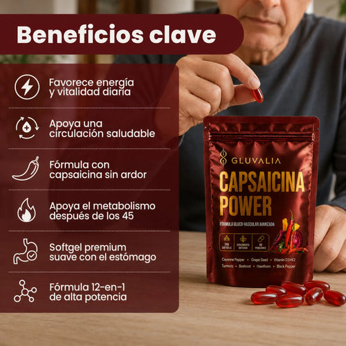 GLUVALIA - Capsaicina Power