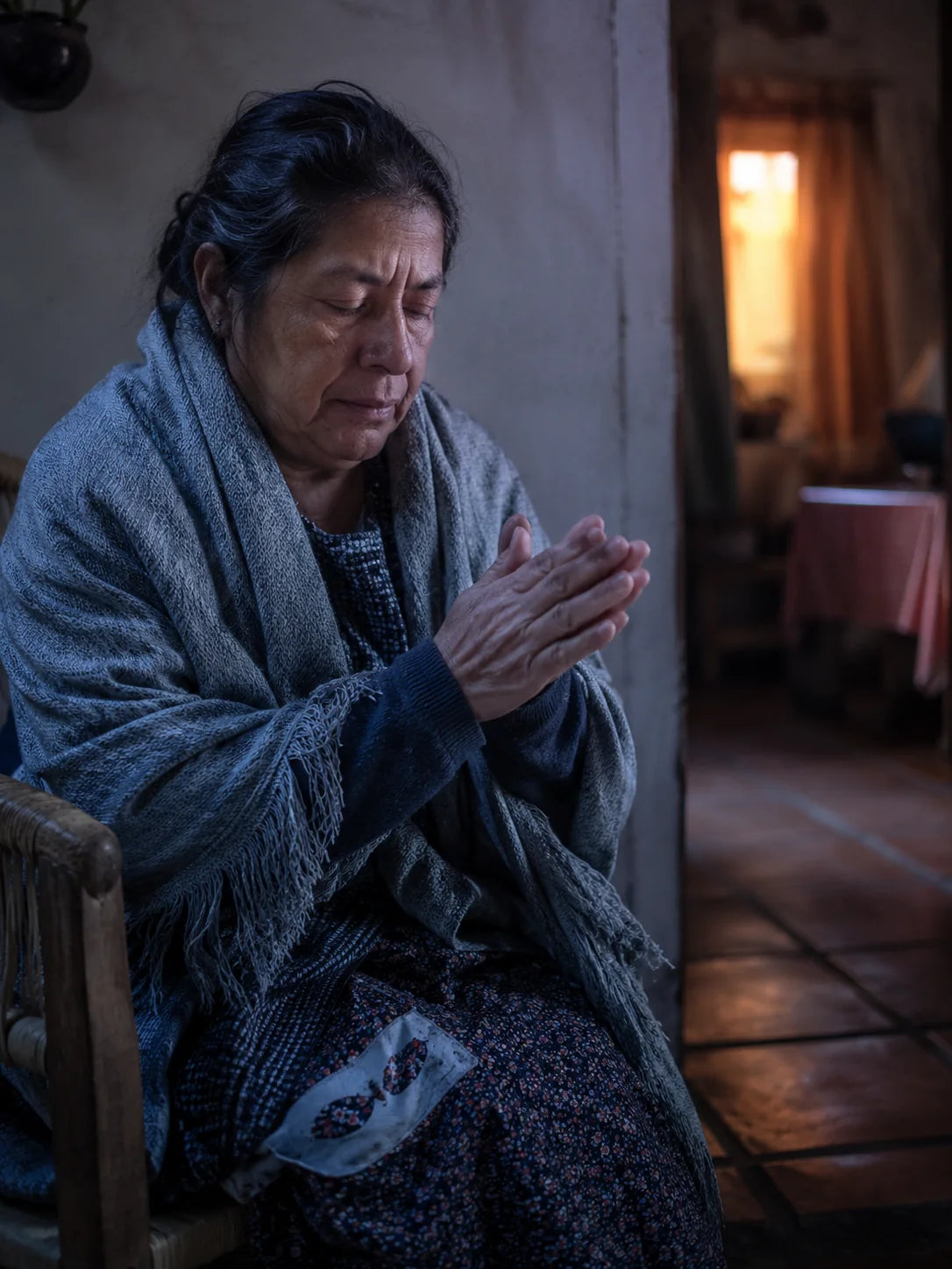 Manos y pies fríos en un ambiente de hogar